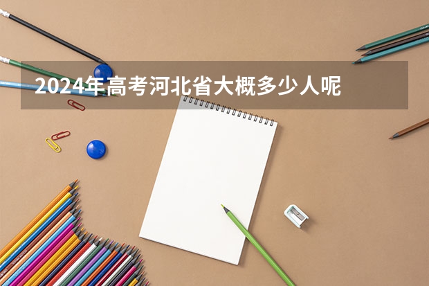 2024年高考河北省大概多少人呢