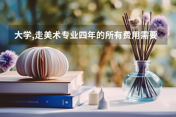 大学,走美术专业四年的所有费用需要花多少钱