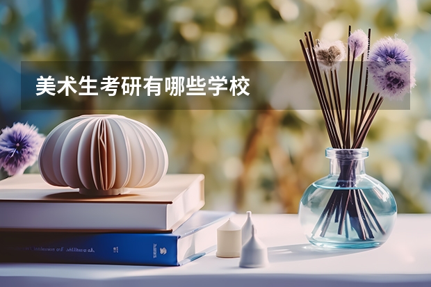 美术生考研有哪些学校