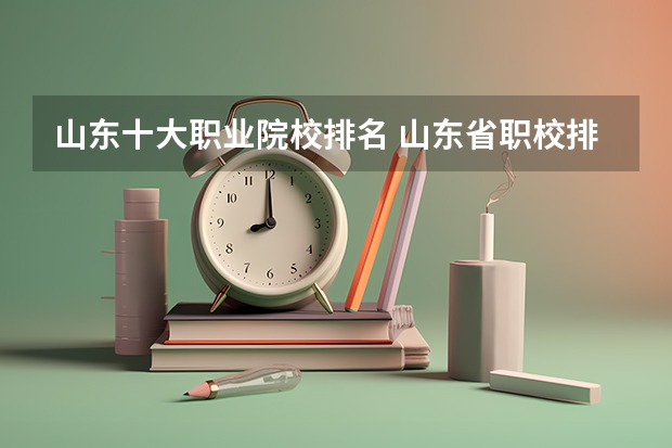 山东十大职业院校排名 山东省职校排名