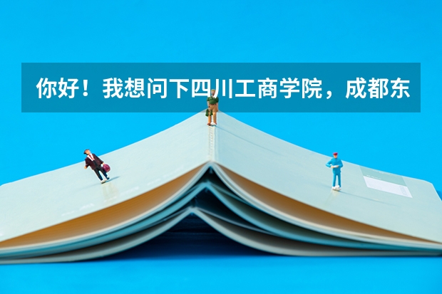 你好！我想问下四川工商学院，成都东软学院和四川大学锦江学院哪个更