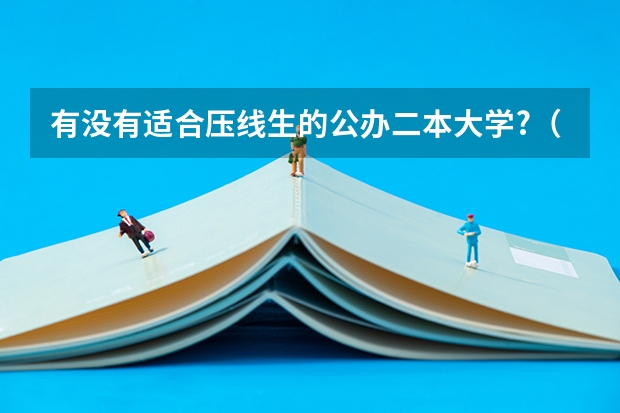 有没有适合压线生的公办二本大学?（广西公办二本大学排名及分数线）