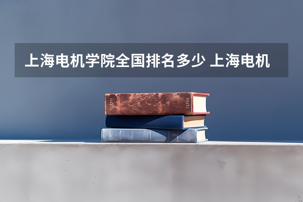 上海电机学院全国排名多少 上海电机学院简介