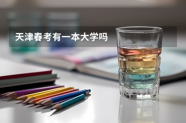 天津春考有一本大学吗