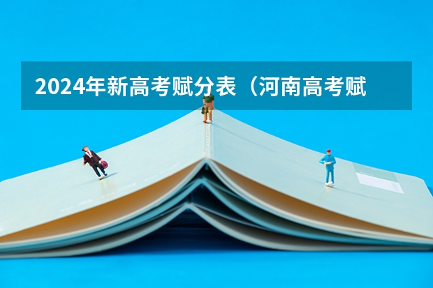 2024年新高考赋分表（河南高考赋分标准）