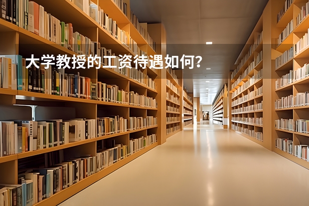 大学教授的工资待遇如何？