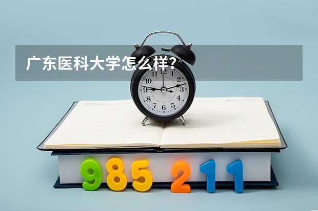 广东医科大学怎么样？