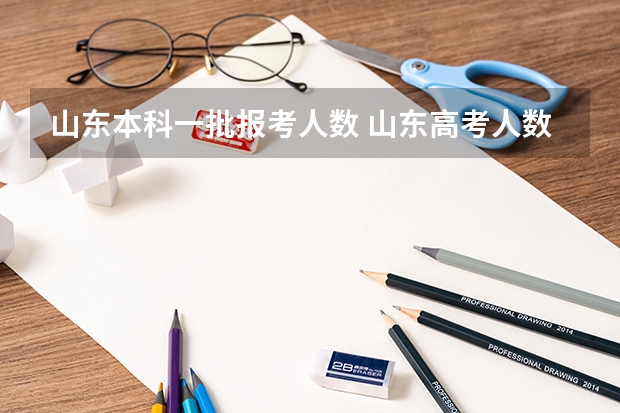 山东本科一批报考人数 山东高考人数
