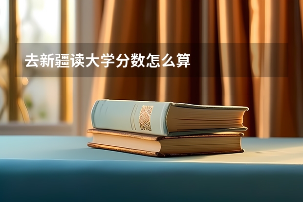 去新疆读大学分数怎么算