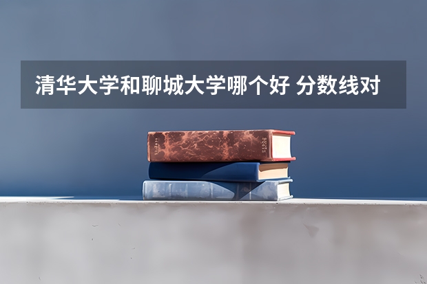 清华大学和聊城大学哪个好 分数线对比