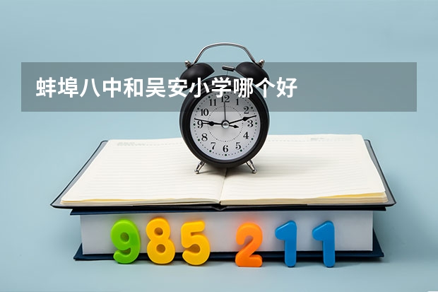 蚌埠八中和吴安小学哪个好
