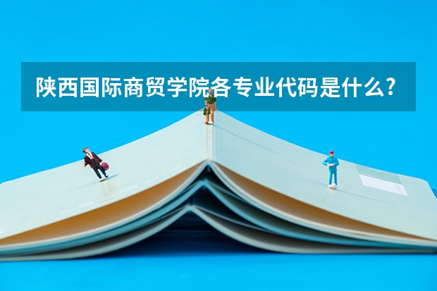 陕西国际商贸学院各专业代码是什么?