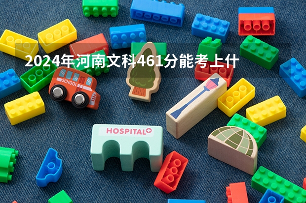 2024年河南文科461分能考上什么大学？