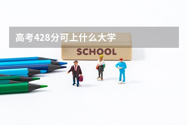 高考428分可上什么大学