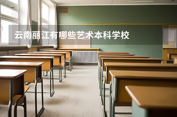 云南丽江有哪些艺术本科学校