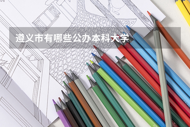 遵义市有哪些公办本科大学