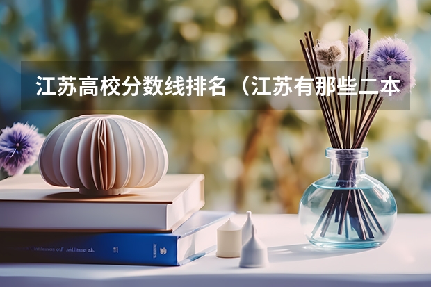 江苏高校分数线排名（江苏有那些二本大学）