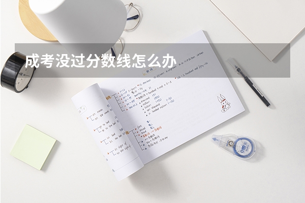 成考没过分数线怎么办