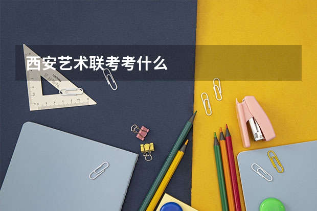 西安艺术联考考什么