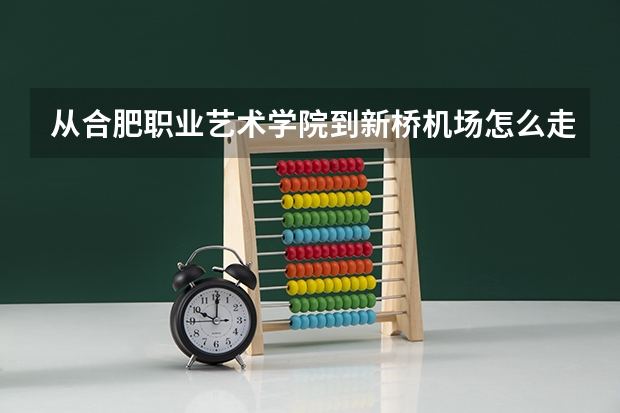 从合肥职业艺术学院到新桥机场怎么走