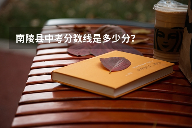 南陵县中考分数线是多少分？