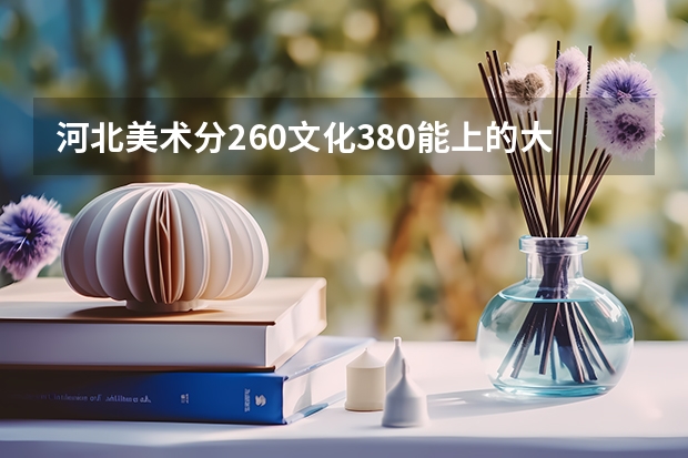 河北美术分260文化380能上的大学 舞蹈艺术生保底二本大学