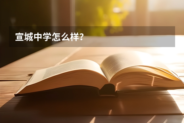 宣城中学怎么样?