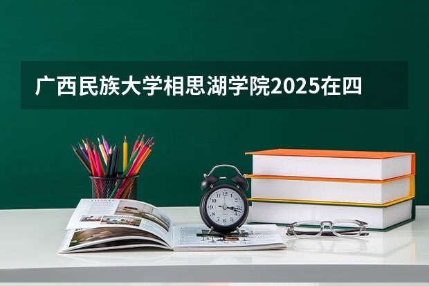 广西民族大学相思湖学院2025在四川招生计划预测