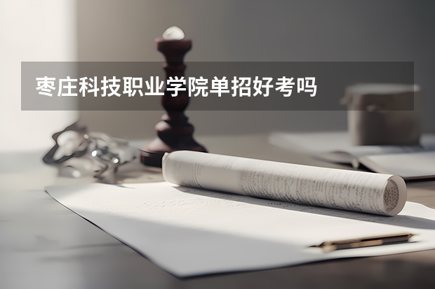 枣庄科技职业学院单招好考吗