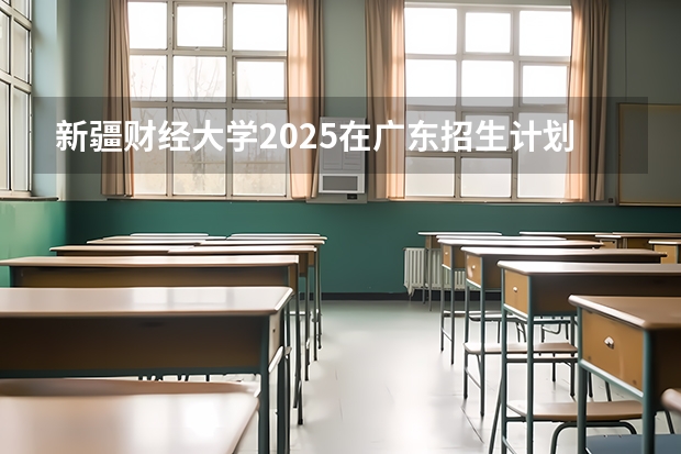 新疆财经大学2025在广东招生计划预测