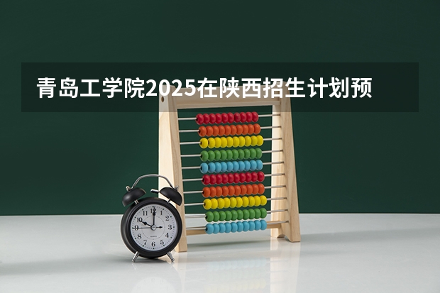 青岛工学院2025在陕西招生计划预测