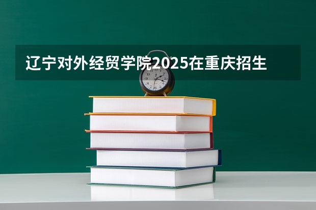 辽宁对外经贸学院2025在重庆招生计划预测
