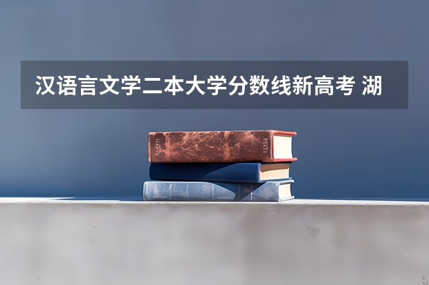 汉语言文学二本大学分数线新高考 湖南大学国家专项计划分数线
