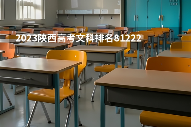 2023陕西高考文科排名81222的考生报哪所大学 往年录取分数线