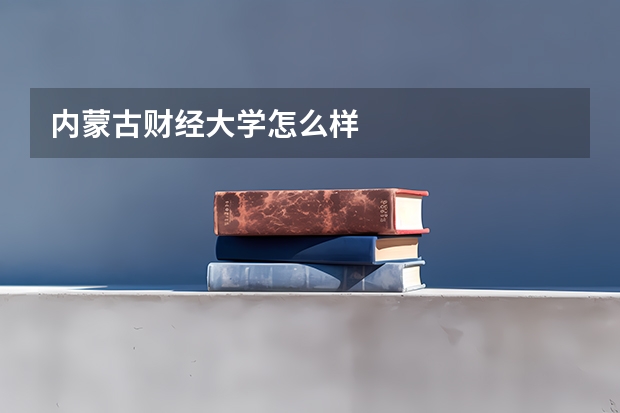 内蒙古财经大学怎么样