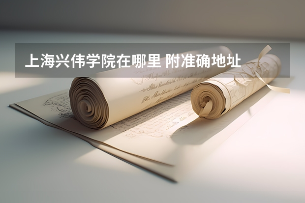 上海兴伟学院在哪里 附准确地址
